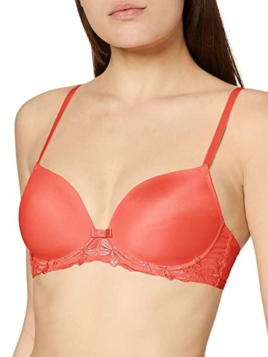 Sexy Angel Spotlight WHP Bra with Light Padding Underwire Orange