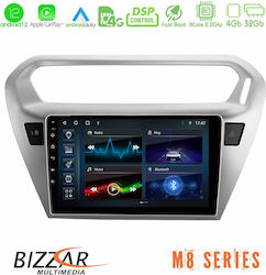 Bizzar Car Audio System for Peugeot 301 Citroen C-Elysee 2013+ (Bluetooth/USB/WiFi/GPS) with Touch Screen 9"