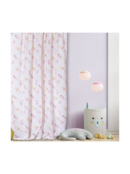 Anna Riska Kinder Vorhang Iris mit Borte Mehrfarbig 428978 270x280cm