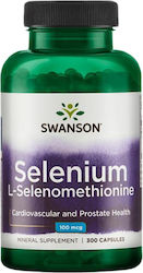 Swanson Selenium L-Selenomethionine 100mcg 300 κάψουλες