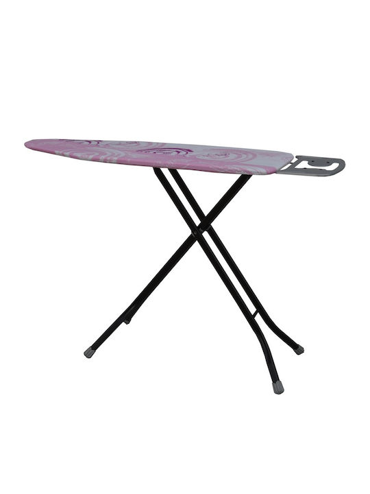 Profal Lotus Bügelbrett für Dampfbügeleisen Zusammenklappbar 120x42cm