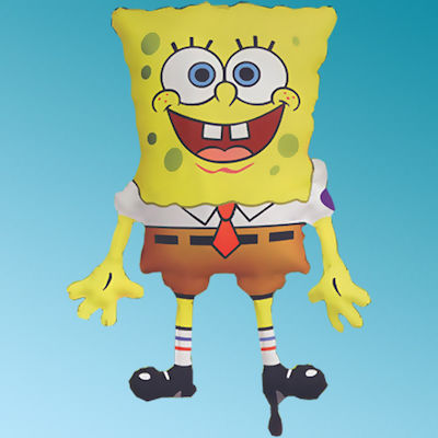 Balloon foil Spongebob cartoons Amscan