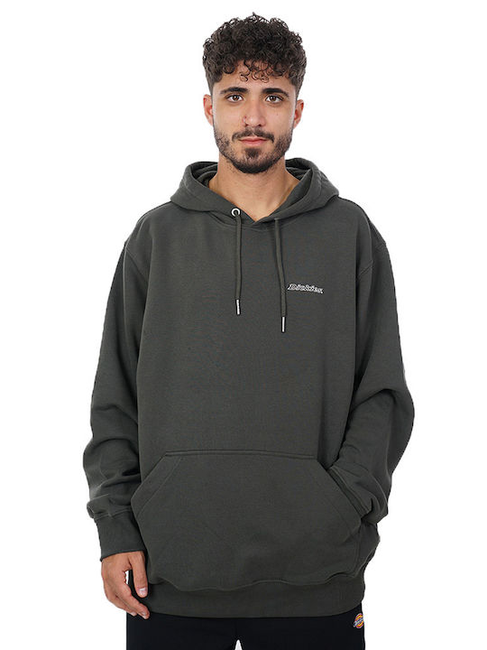 Dickies Men's Sweatshirt with Hood and Pockets Khaki