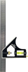 Yato Carpenters Aluminum Angle Ruler with Spirit Level 30cm