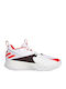 Dame Certified Χαμηλά Μπασκετικά Παπούτσια Cloud White / Vivid Red / Dash Grey