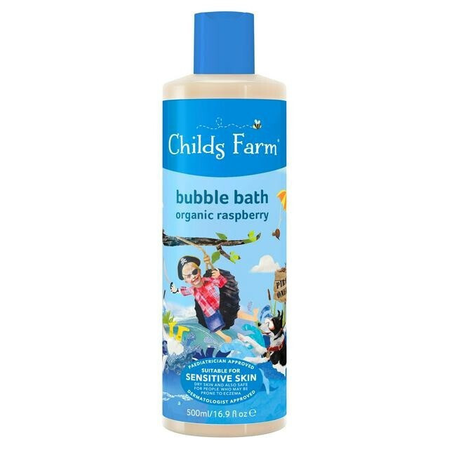 Childs Farm Βιολογικό Παιδικό Αφρόλουτρο Bubble Bath με Βατόμουρο σε