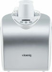 HKoenig Ice Cream Maker 1lt Silver