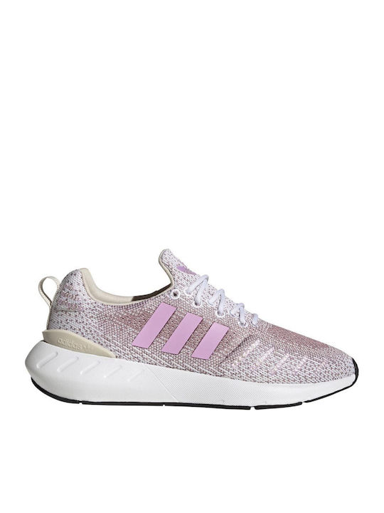 adidas Swift Run 22 W Маратонки Aluminium / Bliss Lilac / Cloud White