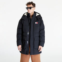 Tommy Hilfiger Men's Winter Puffer Jacket Black