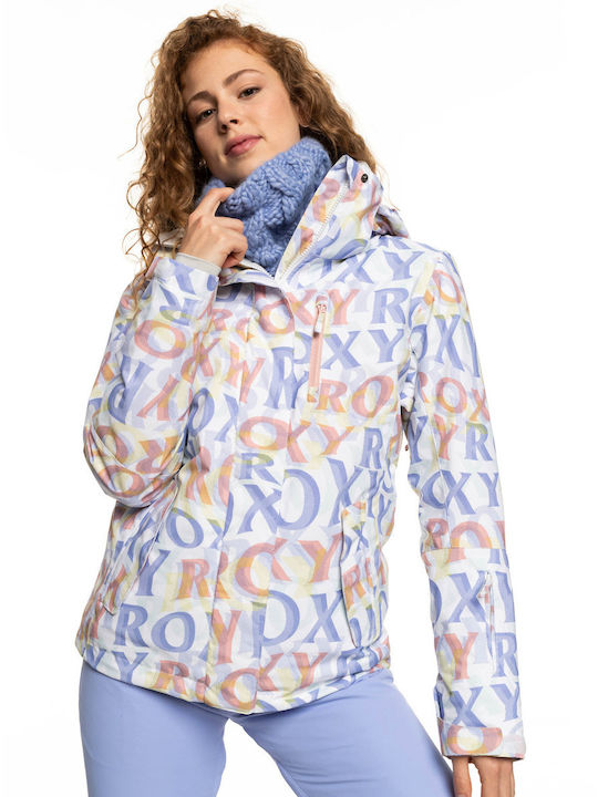 Roxy Jetty ERJTJ03354-WBB5 Feminin Jachetă pentru Schi & Snowboard Alb