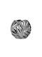 Inart Decorative Vase Silver 20x11x17cm