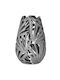 Inart Vază Decorativă Ceramică Argintiu 19x19x30cm 1buc