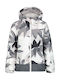 Luling Kids Casual Short Coat with Hood Grey
