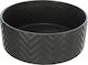 Trixie Ceramic Keramik Schalen Futter & Wasser für Hund & Katze 1.6lt 20cm in Schwarz Farbe