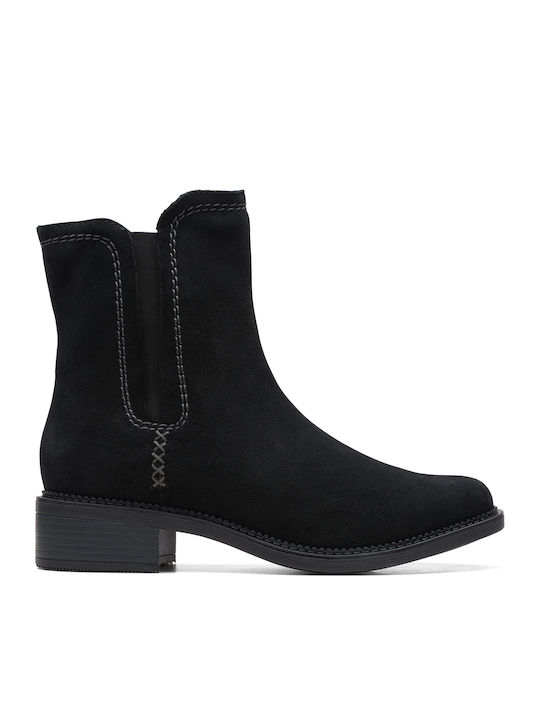 Clarks Maye Ankle Boots Black Clarks Maye Ankle Boots Black