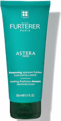 Rene Furterer Astera Fresh Soothing Freshness Σαμπουάν για Όλους τους Τύπους Μαλλιών 200ml
