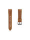 Combo Armband Leder Braun (Amazfit GTR 2/GTR 2e)