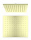 Sparke Lume-17 Τετράγωνη Κεφαλή Ντουζ 25x25cm