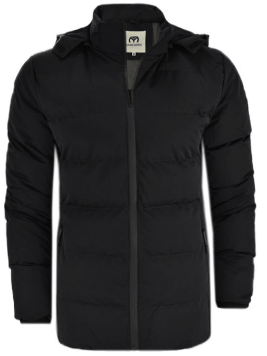 Makis Tselios Fashion Μπουφάν Puffer Μαύρο
