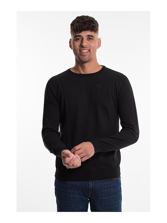 Bellissimo Men's Long Sleeve Sweater Black