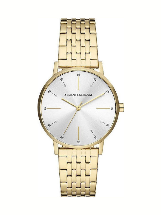Armani Exchange Ρολόι Μπαταρίας με Μεταλλικό Μπρασελέ Armani Exchange Ρολόι Μπαταρίας με Μεταλλικό Μπρασελέ