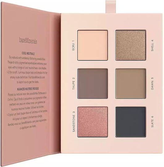 bareMinerals Mineralist Παλέτα με Σκιές Ματιών σε Στερεή Μορφή Ultranatural 7.8gr