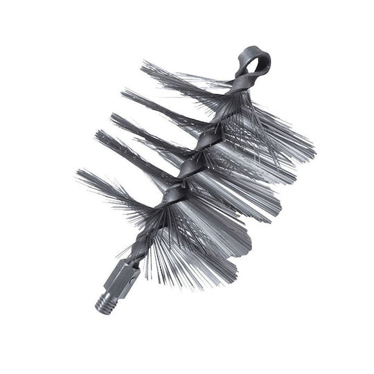 00151 Metallisch Kaminreinigungsbürste mit Durchmesser 130mm