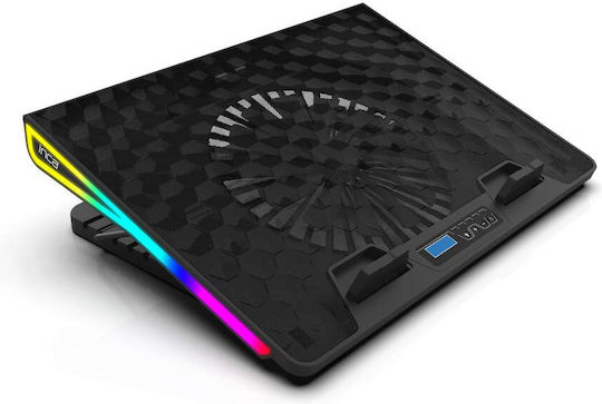 Inca Cooling Pad για Laptop έως 17.3" με 1 Ανεμιστήρα και Φωτισμό (INC-608GMS)