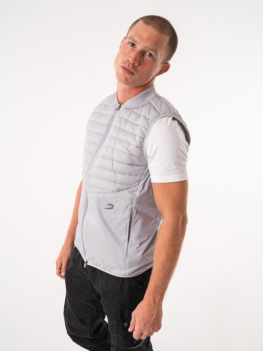 Men's Sleeveless Jacket Boxraw Nelson - Grey