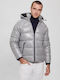 Guess Men's Winter Jacket Gray