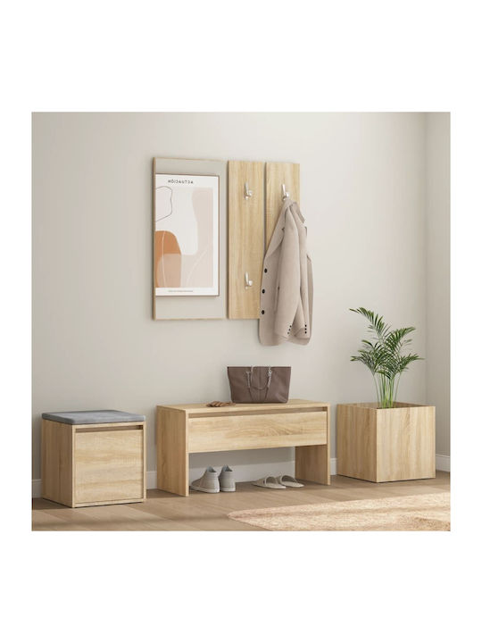 Eingangsmöbel mit Spiegel / Garderobe / Schuhsc...