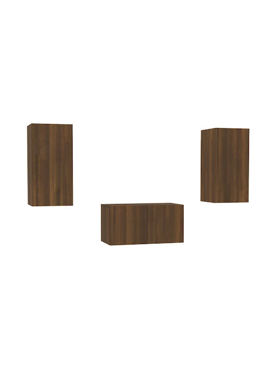 Wohnzimmer TV-Einheit Brown Oak L60xB30xH60cm