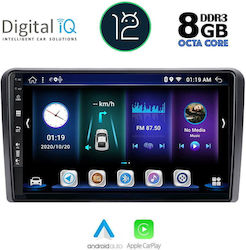 Digital IQ Car Audio System for Citroen C5 2007-2017 (Bluetooth/USB/AUX/WiFi/GPS/Apple-Carplay/CD) with Touch Screen 9"