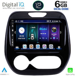 Digital IQ Ηχοσύστημα Αυτοκινήτου για Renault Captur 2013-2019 με Clima (Bluetooth/USB/WiFi/GPS) με Οθόνη Αφής 9"