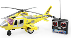 Avra Toys 9913Y Τηλεκατευθυνόμενο Ελικόπτερο Κίτρινο
