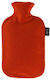 Fashy 6530 Hot Water Bottle with Cover Red 2000ml