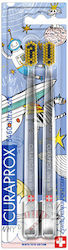 Curaprox Duo Hento Toto Edition Zahnbürste Ultraweich Transparent 2Stück Curaprox Duo Hento Toto Edition Zahnbürste Ultraweich Transparent 2Stück