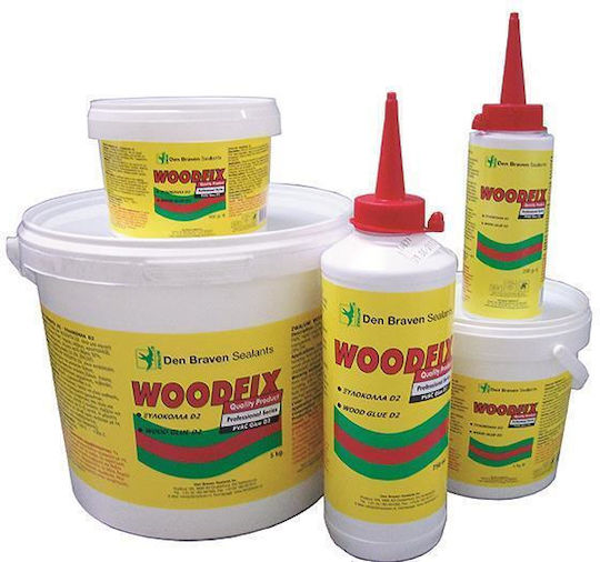 Bostik Den Braven Woodfix D2 Дървено лепило 1кг 12бр