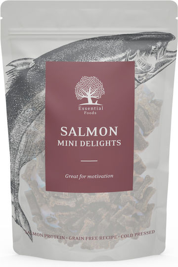 Essential Foods Salmon Mini Delights Dog Treat with Salmon 100gr ESF-3140