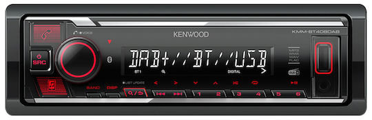 Kenwood Ραδιόφωνο Αυτοκινήτου 1 DIN (Bluetooth/USB)
