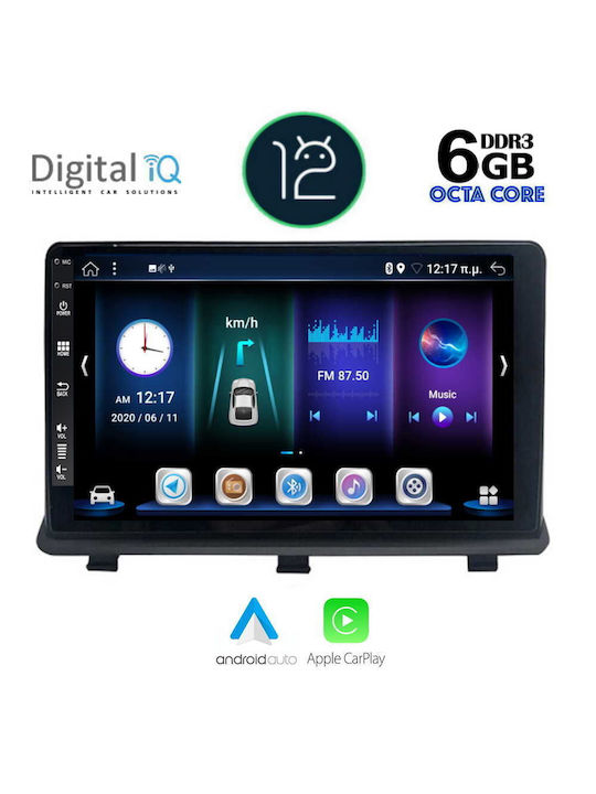 Digital IQ Sistem Audio Auto pentru Opel Antara 2006+ (Bluetooth/USB/AUX/WiFi/GPS/Apple-Carplay/Partitură) cu Ecran Tactil 9"