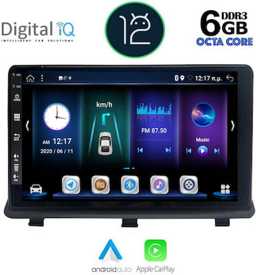 Digital IQ Sistem Audio Auto pentru Opel Antara 2006+ (Bluetooth/USB/AUX/WiFi/GPS/Apple-Carplay/Partitură) cu Ecran Tactil 9"