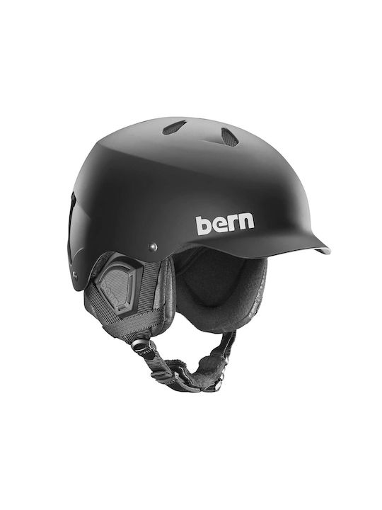 Bern Watts Classic Helmet for Ski & Snowboard M...