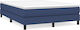Boxspring Bettunterlage aus Holz Blue 140x200cm