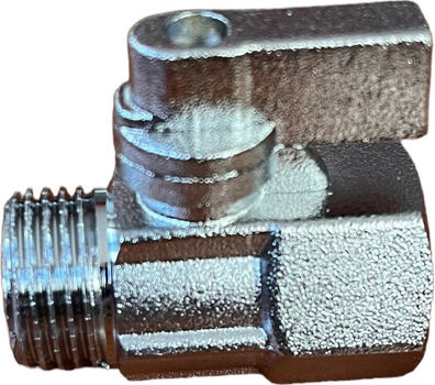 Rossi Βάνα / Διακόπτης Ευθεία 1/2"x1/2" Αρσενικό/Θηλυκό