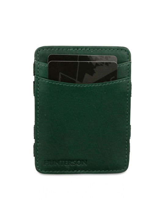 Portofel Hunterson Magic Wallet RFID Verde CS1-GRE