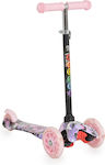 Moni Kids Scooter Fidget 3-Wheel for 3+ Years Pink