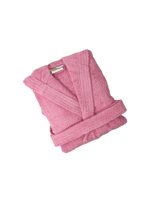 Nima Kids Hooded Bathrobe Wizard Pink