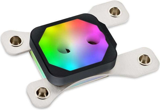 Aqua Computer CPU Water Block Cuplex KRYOS NEXT RGBPX AM4 / 3000/5000 - ACETAL + 925 SILVER, BLACK Ασημί