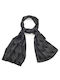 Verde Men's Scarf Black